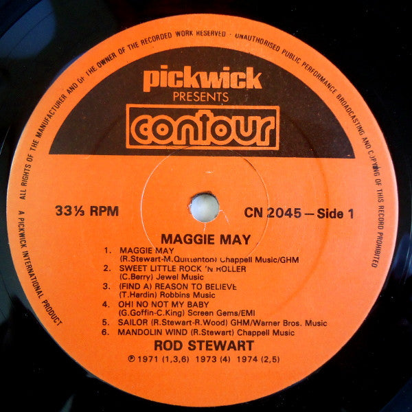 Rod Stewart : Maggie May (LP, Comp)