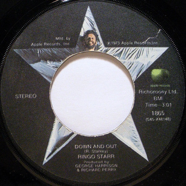 Ringo Starr : Photograph (7",45 RPM,Single,Stereo)
