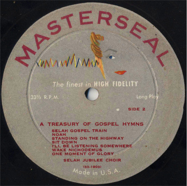 Selah Jubilee Choir : A Treasury Of Gospel Hymns (LP)