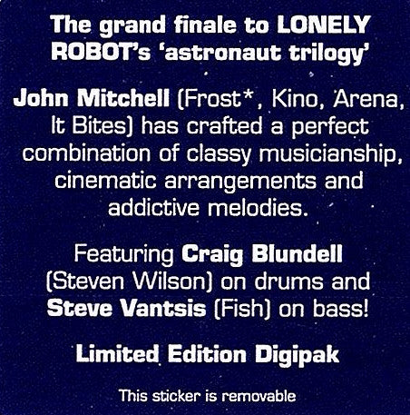 Lonely Robot : Under Stars (Album,Limited Edition,Stereo)