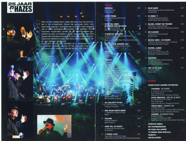 André Hazes : Live In De Amsterdam Arena (25 Jaar Hazes) (DVD-Video,PAL)