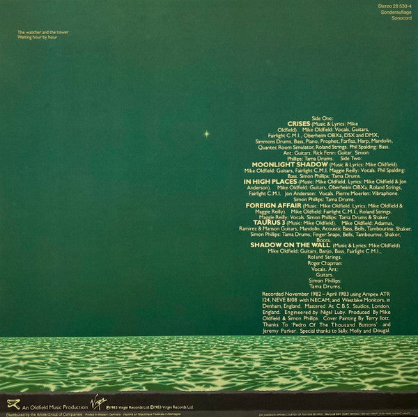 Mike Oldfield : Crises (LP,Album,Club Edition)