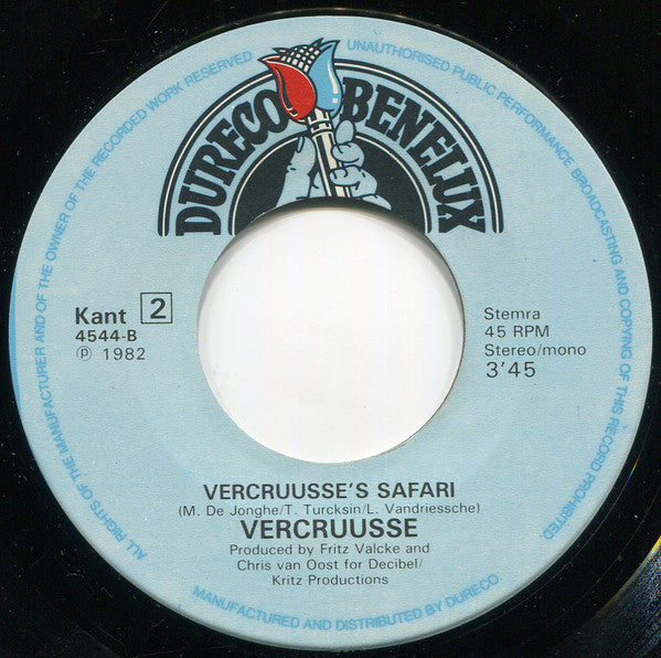 Vercruusse : Krisislied (7",Single,45 RPM)