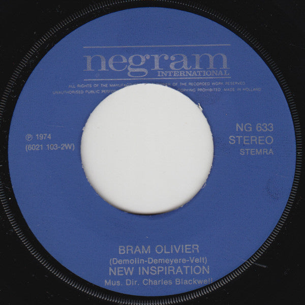 New Inspiration : Sunday (7",45 RPM,Single)