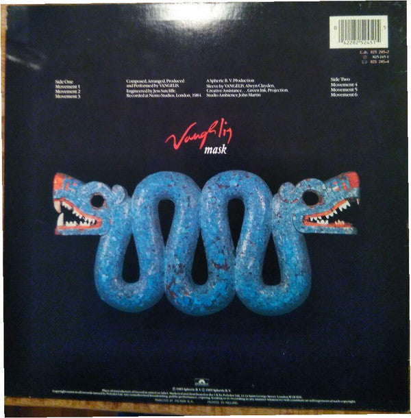Vangelis : Mask (LP, Album)