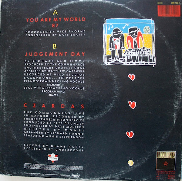 Communards, The : You Are My World (12",45 RPM,EP)