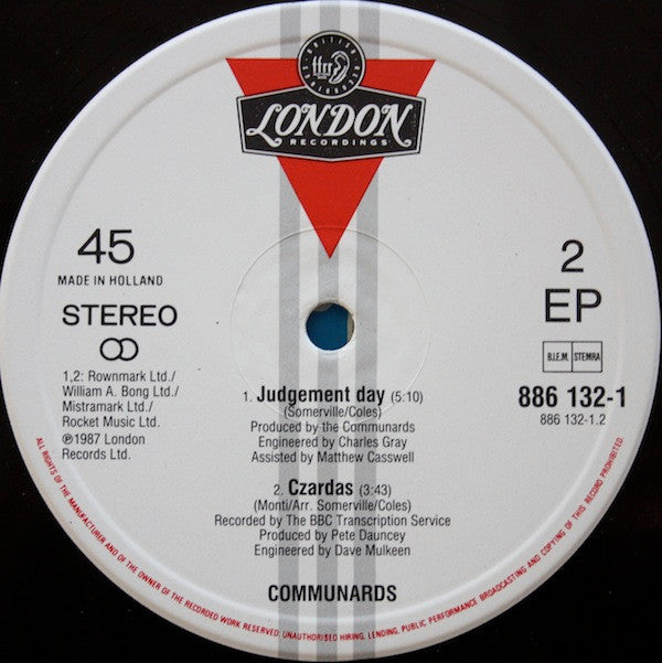 Communards, The : You Are My World (12",45 RPM,EP)