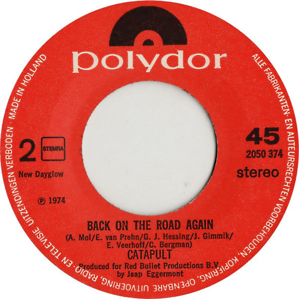 Catapult : The Stealer (7",45 RPM,Single,Stereo)