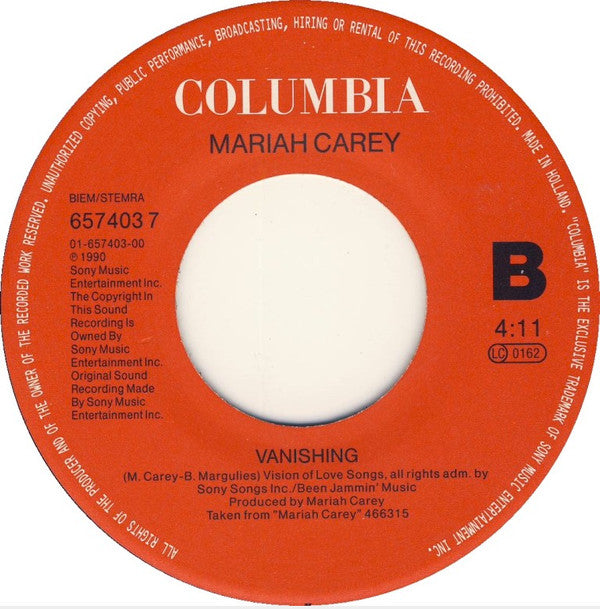 Mariah Carey : Emotions (7",45 RPM,Single)