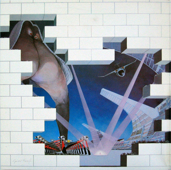 Pink Floyd : The Wall (LP,Album,Reissue)
