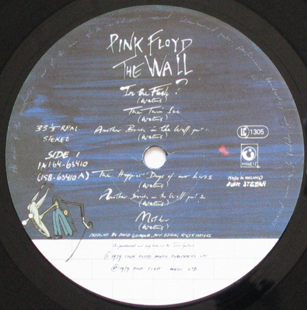 Pink Floyd : The Wall (LP,Album,Reissue)