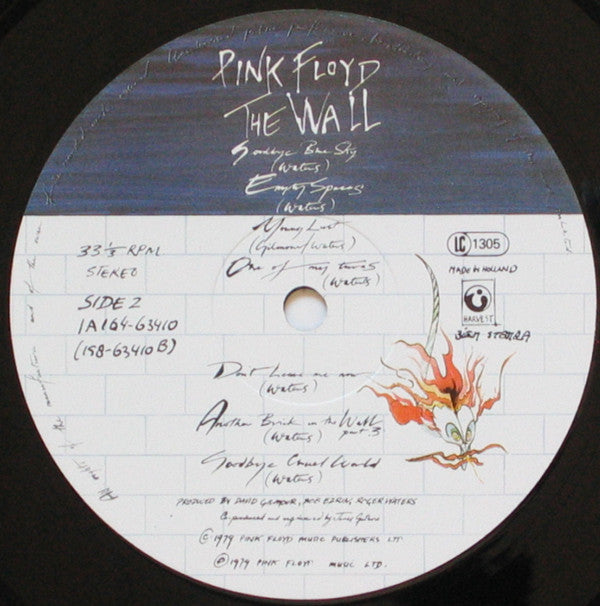 Pink Floyd : The Wall (LP,Album,Reissue)