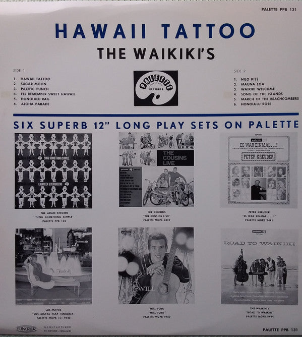 Waikiki's, The : Hawaii Tattoo (LP,Album,Mono)