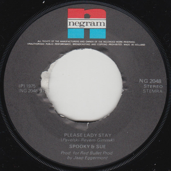 Spooky & Sue : I've Got The Need (7",45 RPM,Single)