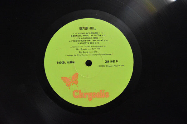 Procol Harum : Grand Hotel (LP,Album)