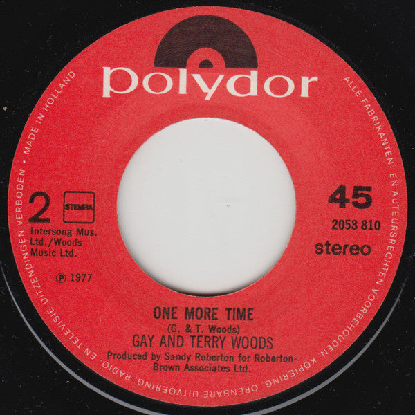Gay & Terry Woods : Save The Last Dance For Me (7",45 RPM)
