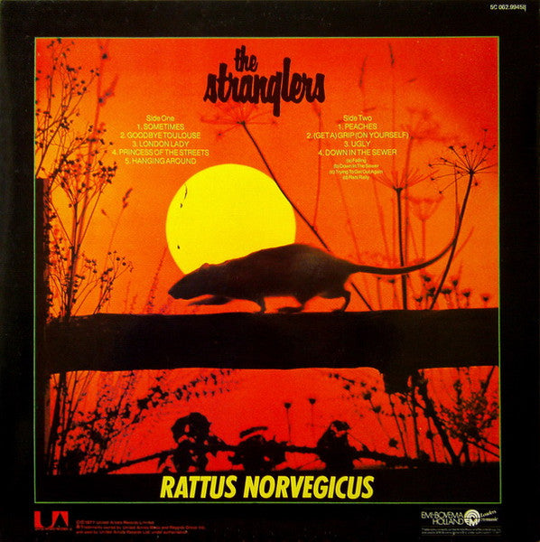 Stranglers, The : IV Rattus Norvegicus (LP,Album,Reissue,Repress)