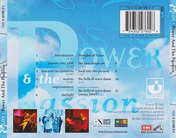 Eloy : Power And The Passion (Album,Reissue,Remastered)
