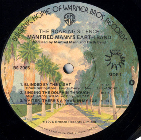 Manfred Mann's Earth Band : The Roaring Silence (LP,Album)