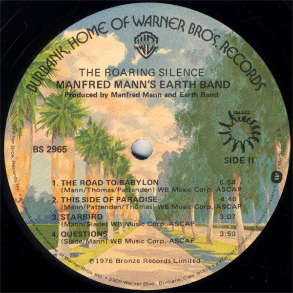 Manfred Mann's Earth Band : The Roaring Silence (LP,Album)