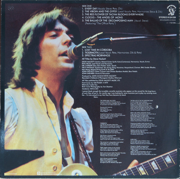 Steve Hackett : Spectral Mornings (LP,Album,Stereo)