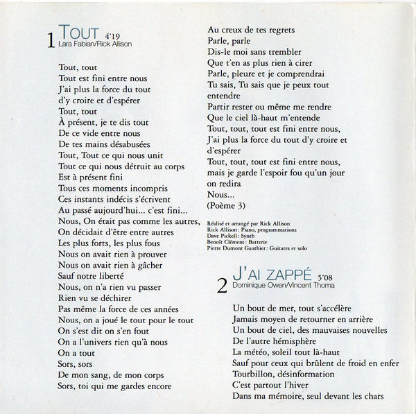 Lara Fabian : Pure (Album)