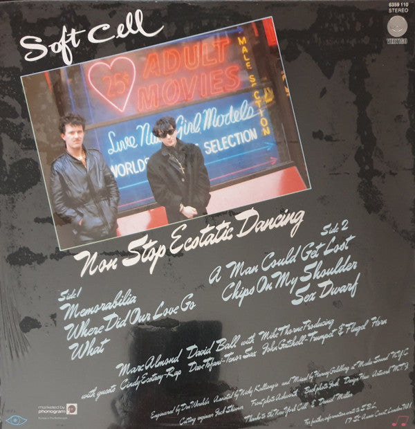 Soft Cell : Non Stop Ecstatic Dancing (LP, Album)
