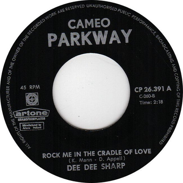 Dee Dee Sharp : Rock Me In The Cradle Of Love (7", bla)