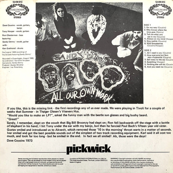 Sandy Denny And Strawbs : All Our Own Work (LP,Album)