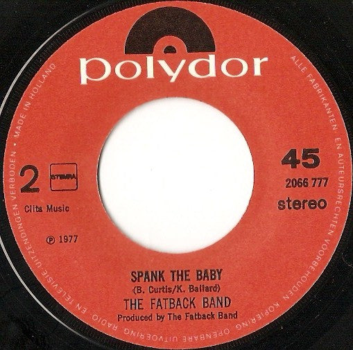 Fatback Band, The : Double Dutch (7",45 RPM,Single)