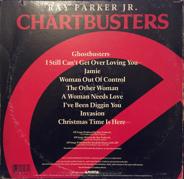 Ray Parker Jr. : Chartbusters (LP,Compilation,Stereo)