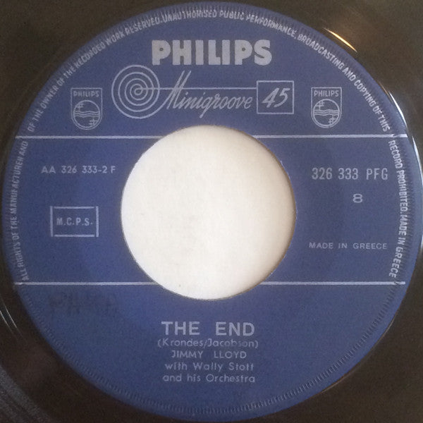 Jimmy Lloyd : Street In The Rain (7",45 RPM,Single)