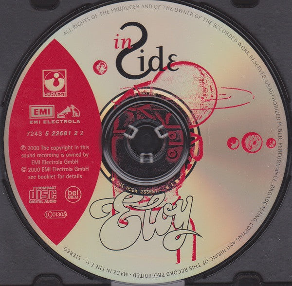 Eloy : Inside (Album,Reissue,Remastered,Stereo)
