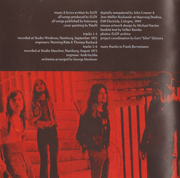 Eloy : Inside (Album,Reissue,Remastered,Stereo)