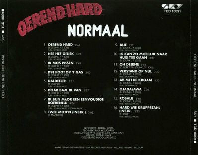 Normaal : Oerend Hard (CD, Comp, RE)