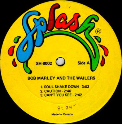 Bob Marley & The Wailers : Shakedown (LP,Album)