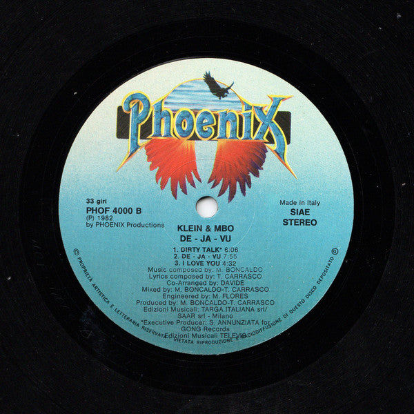 Klein & M.B.O. : De-Ja-Vu (LP,Album)