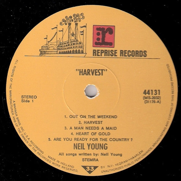 Neil Young : Harvest (LP,Album)