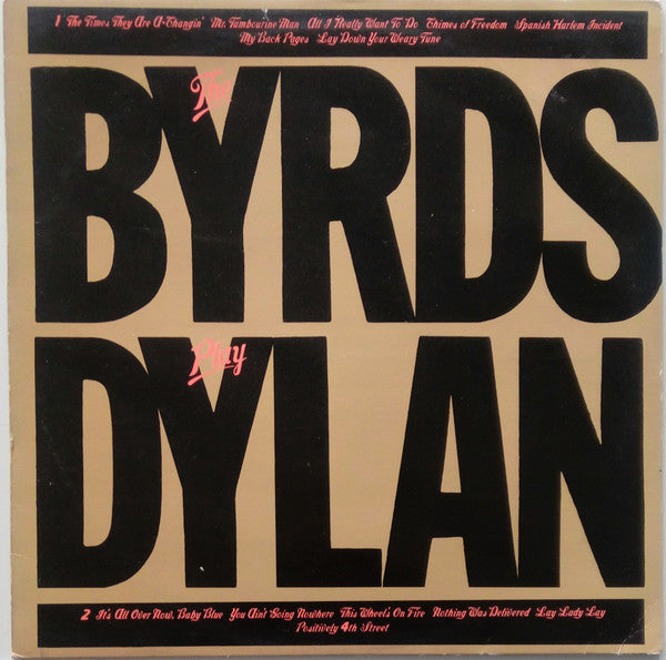 Byrds, The : The Byrds Play Dylan (LP,Compilation)