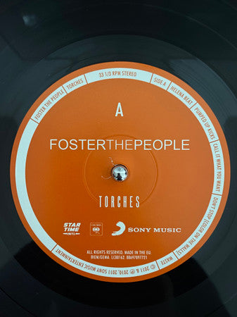 Foster The People : Torches (LP,Album,Stereo)
