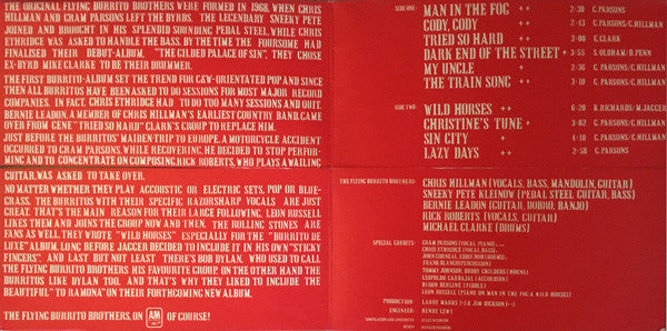 Flying Burrito Bros, The : Hot Burrito (LP,Compilation)