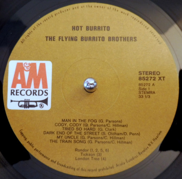 Flying Burrito Bros, The : Hot Burrito (LP,Compilation)