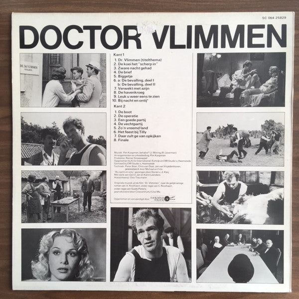Pim Koopman : Doctor Vlimmen (Originele Filmmuziek) (LP,Album,Test Pressing)