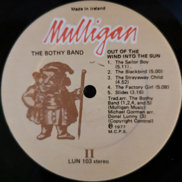 Bothy Band, The : Out Of The Wind Into The Sun (LP,Album)