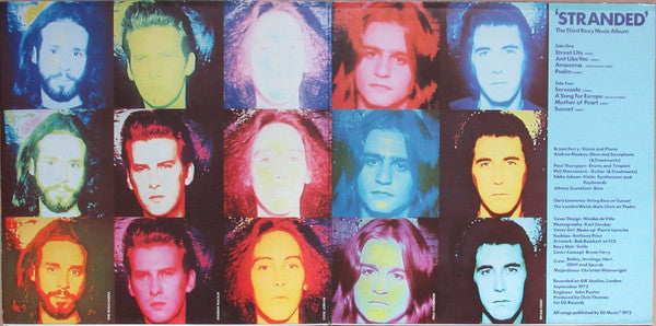 Roxy Music : Stranded The Third Roxy Music Album (LP,Album,Reissue)