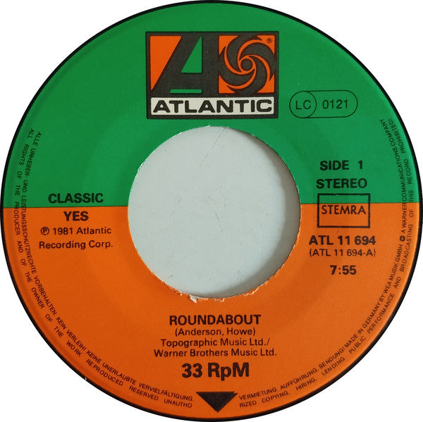Yes : Classic Yes (LP,Compilation)