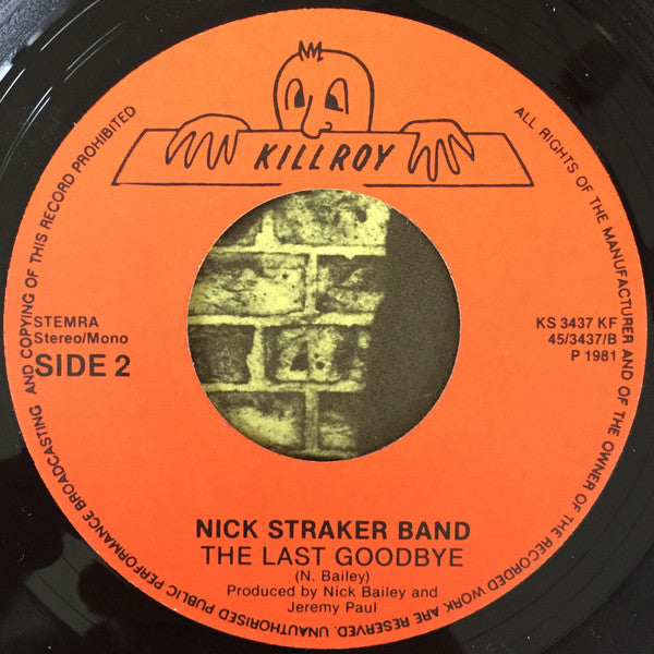 Nick Straker Band : A Little Bit Of Jazz (7",45 RPM,Stereo,Mono)