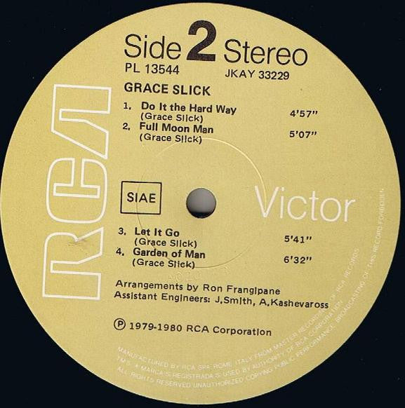 Grace Slick : Dreams (LP,Album)