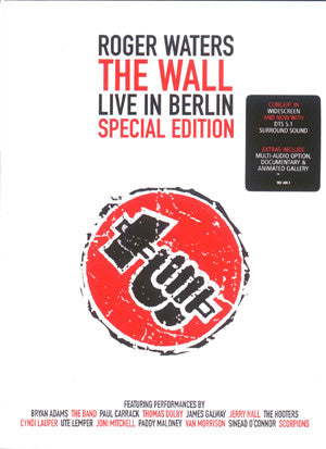 Roger Waters : The Wall Live In Berlin (DVD-Video,Multichannel,PAL,Reissue,Special Edition,Stereo)