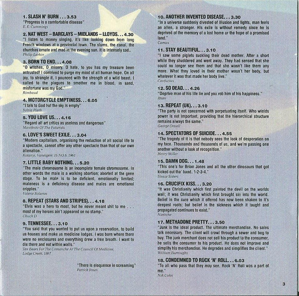Manic Street Preachers : Generation Terrorists (Album,Stereo)